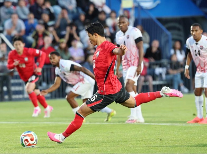 Corea golea por 5-0 a Trinidad y Tobago en el amistoso en vísperas del Mundial 2026